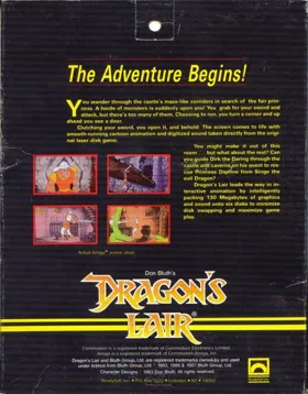 Dragon's Lair_Disk1 box cover back